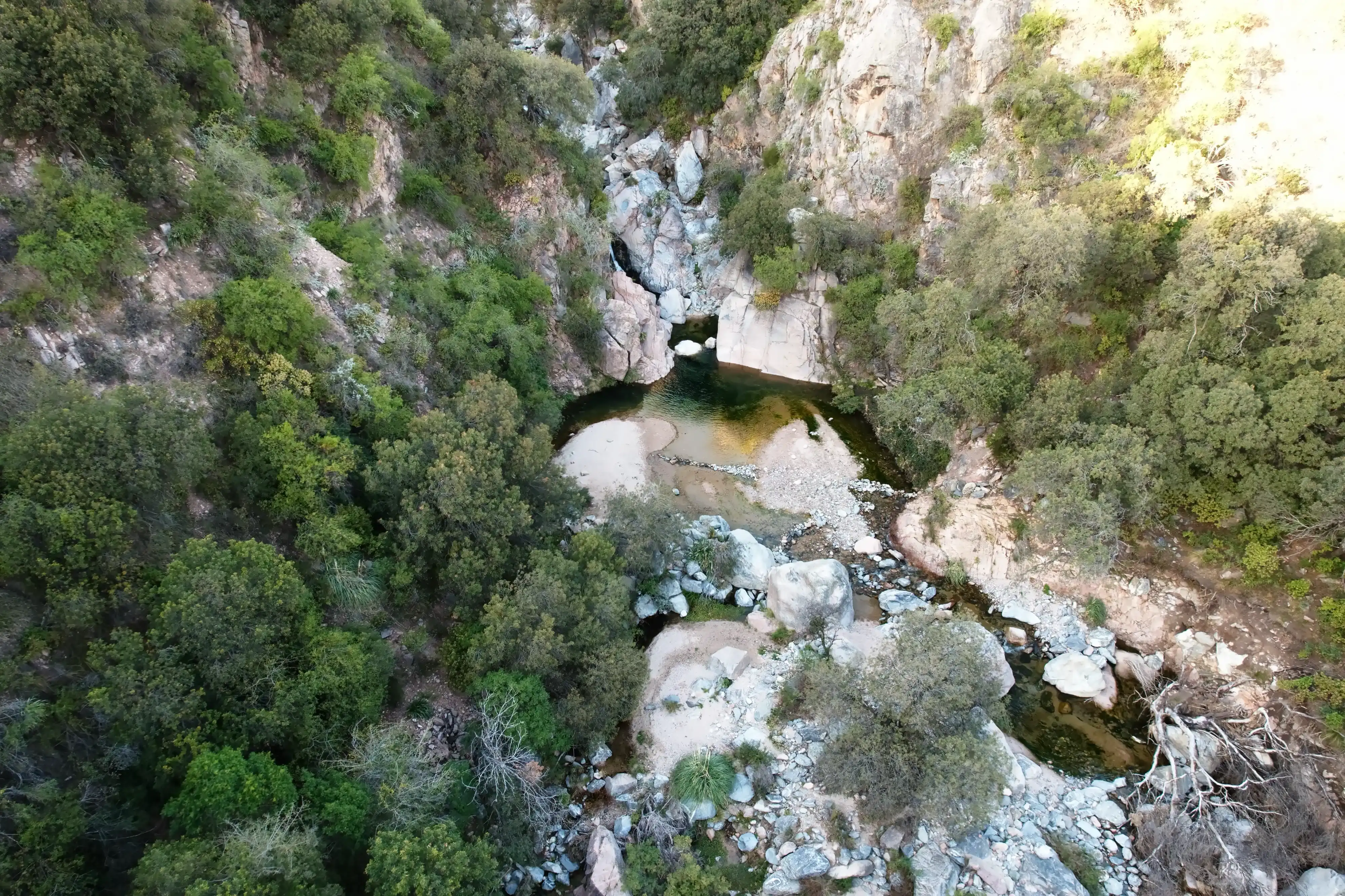Terreno rocoso de alta montaña